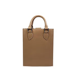 Load image into Gallery viewer, Brown Mini Tote Crossbody Bag

