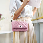 Load image into Gallery viewer, Pearl quilted shoulder bag
