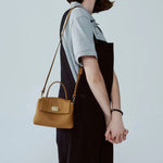 Load image into Gallery viewer, Real Leather Small Crossbody Bag
