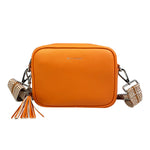Load image into Gallery viewer, The front of Woven strap crossbody bag
