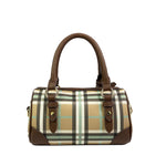 Load image into Gallery viewer, mini Plaid bowling bag
