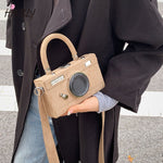 Load image into Gallery viewer, Camera Shape Crossbody Bag
