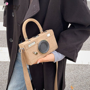 Camera Shape Crossbody Bag