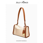 Carica l&#39;immagine nel visualizzatore di Gallery, slouchy leather crossbody bag with long strap
