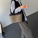 Load image into Gallery viewer, Leather Square Tote Bag
