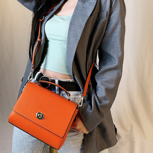Real Leather Crossbody Bag