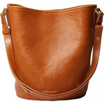 Load image into Gallery viewer, Vintage Leather Bucket Bag
