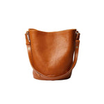 Load image into Gallery viewer, Vintage Leather Bucket Bag
