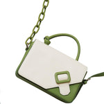 Load image into Gallery viewer, Plastic Chain Flap Square Bag
