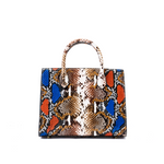 Load image into Gallery viewer, Snake Pattern Handbag
