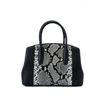 Load image into Gallery viewer, Snake Embossed Leather Handbag
