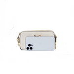 Load image into Gallery viewer, Bow decor lychee pattern crossbody bag
